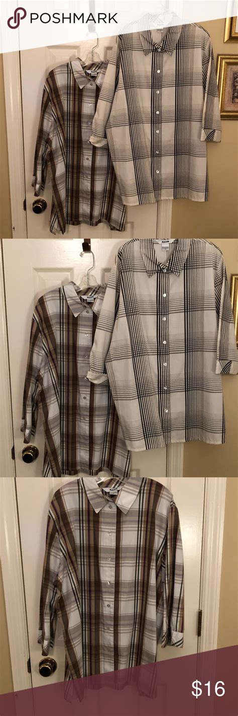 Womens Lot Of 2 Size 18 Alia Bd Blouses Blouse Size 18 Women