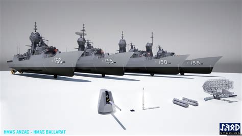 Australian Anzac Class Frigates in Props - UE Marketplace