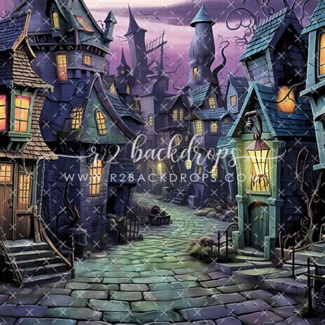 Halloween Town – r2backdrops