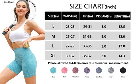 Normov Seamless Gym Shorts Womens Workout Shorts High Waist Spandex