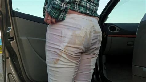 ⭐ 2nd White Jeans Rewetting Compilation 8 Days Of Pee Stained Jeans Redtube