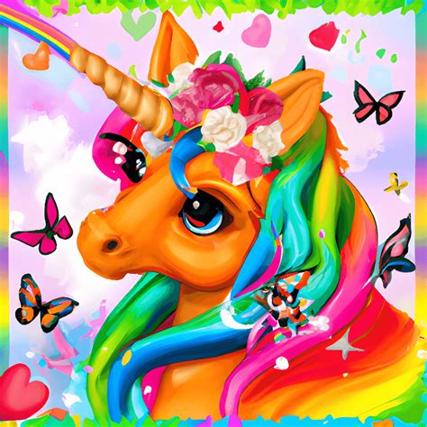 Super Hyper Realistic Lisa Frank Graphic Creative Fabrica