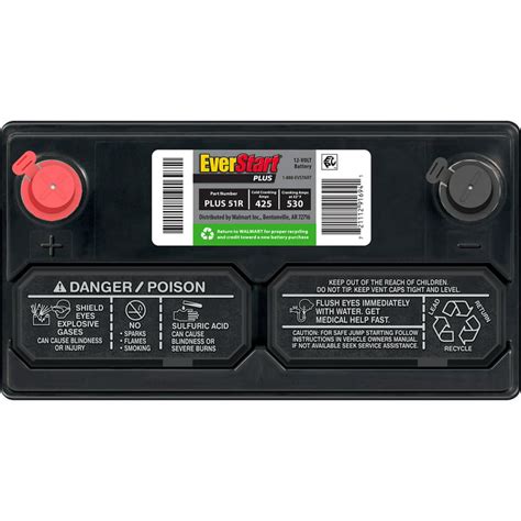 Everstart Marine 24ms Marine Starting Battery 12 Volt 625 49 Off