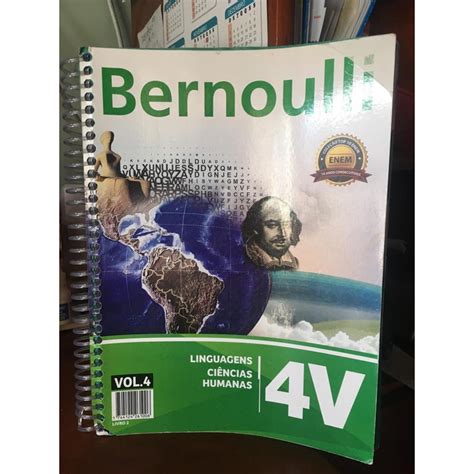 Livro Bernoulli Ciências Humanas e Linguagens 4V Vol 4 Shopee Brasil