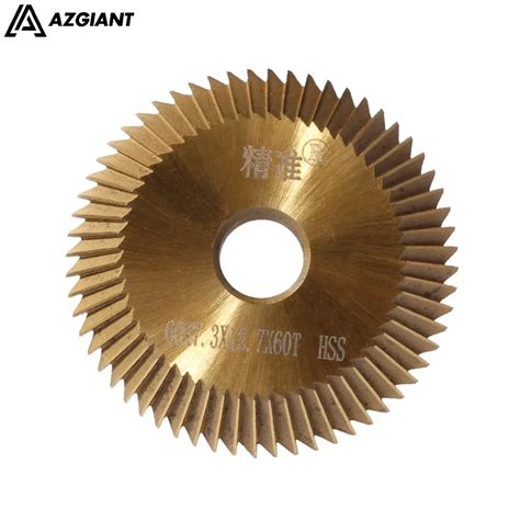 P252 60 7 3 12 7 Mm Milling Cutter Blade For Wen Xing Key Cutting Blade