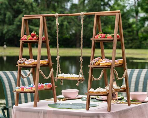 Party Serving Tray Cake Stand And Cupcake Stand For Birthdays