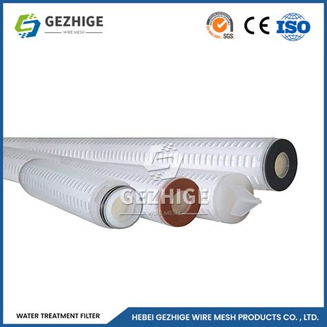 Gezhige Water Cartridge Manufacturing 60 Working Temperature Spun