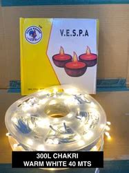 Led Diya Diwali Decoration Led Lights 300Lamp Single Colour Light