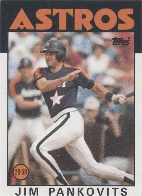 1986 Topps 618 Jim Pankovits For Sale Online EBay