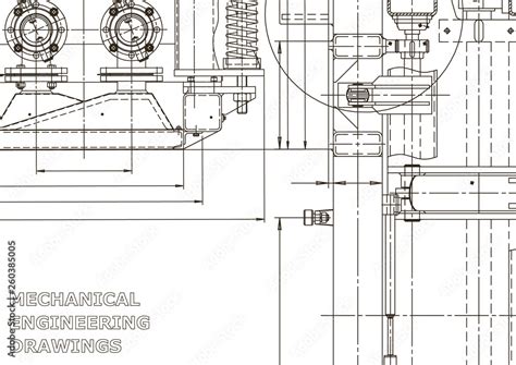 Machine-building industry. Mechanical engineering drawing. Instrument ...