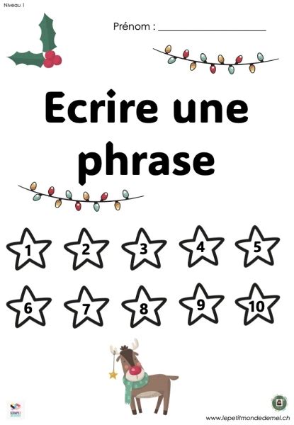 Part App Ecrire Une Phrase Mots M Lang S