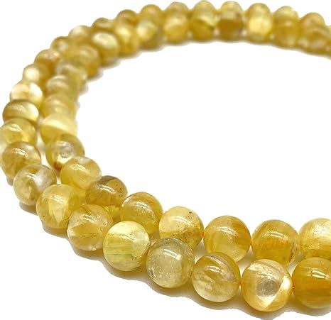 Amazon Abcgems Rare Brazilian Golden Star Muscovite Beads Aka