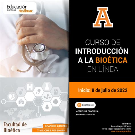 Inicio Del Curso De Introducción A La Bioética