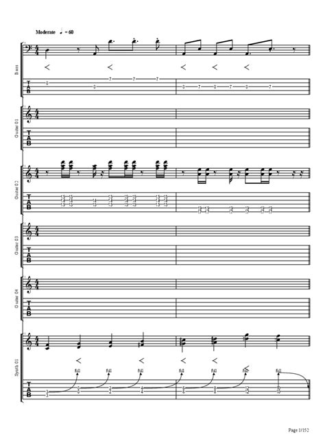 VANTAGE - 5050 Drum Tab & Chords - Electronic Gems