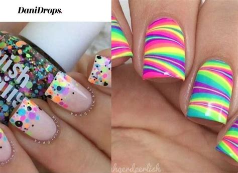 Decorated Nails For Carnival See More Than Models Of