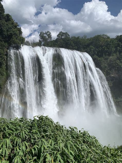 Huangguoshu Waterfall Is The Largest Waterfall In China Stock Image