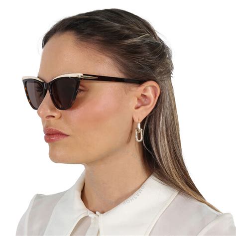 Rag And Bone Brown Cat Eye Ladies Sunglasses Rnb1021 S 0086 70 55 716736135595 Sunglasses