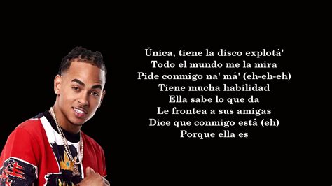 Ozuna Unica Letra Youtube