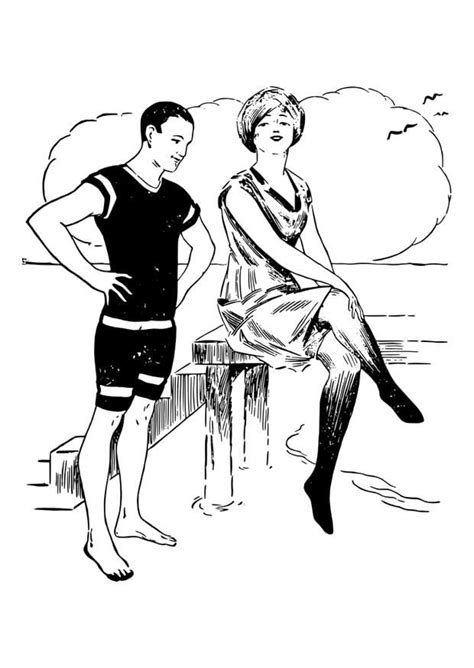 Coloriage homme et femme Gratuit à Imprimer Img 30140