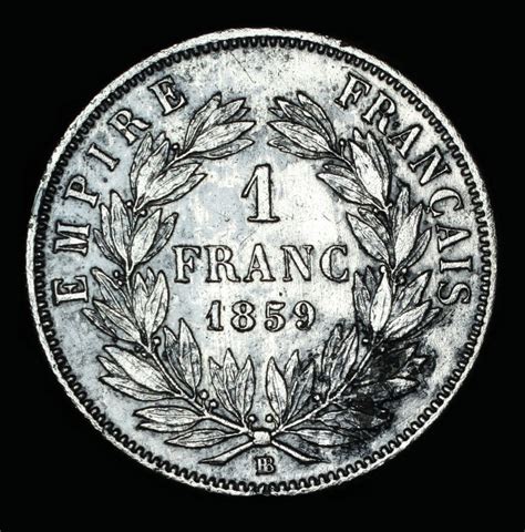 France Napoléon III 1852 1870 1 Franc 1859 BB Catawiki