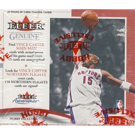 2000 01 Fleer Genuine Basketball Hobby Box Steel City Collectibles