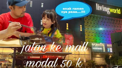 Makan Murah Di Mall Living World Pekanbaru Ramen Sushi Youtube