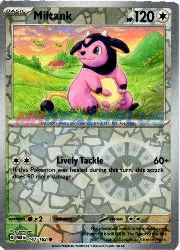 Nm Pokemon Paradox Rift Miltank Reverse Holo Ebay