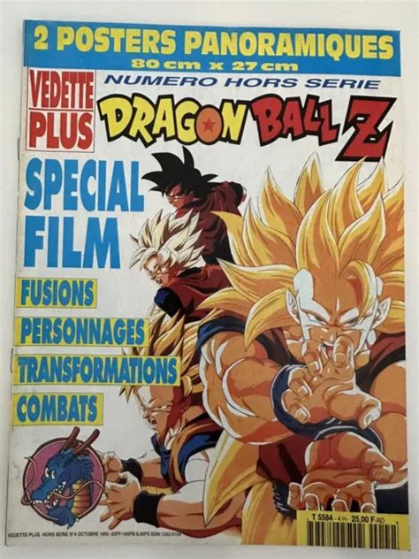 Complet Magazine Vedette Plus Dragon Ball Z Pokemon Hors S Rie Manga