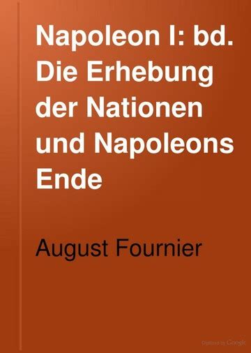 Napoleon I Eine Biographie Fournier August 1850 1920 Free