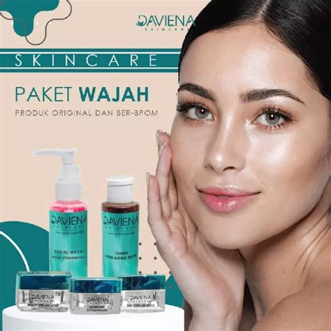 Jual Acne Series Daviena Skincare Paket Skincare Shopee Indonesia