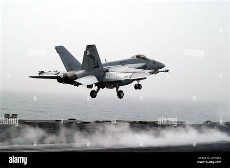 US Navy An F A 18E Super Hornet Launches From One Of Four Steam Powered