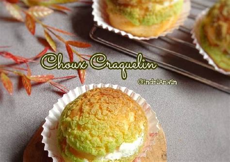 Resep Choux Craquelin Oleh Indri Arwin Cookpad