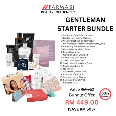 Starter Kit Gentleman FARMASi Malaysia