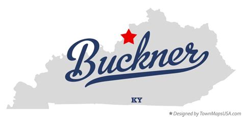 Map of Buckner, KY, Kentucky