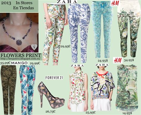 Brujaness Fashion Floral Prints In Stores And Look En Tiendas Y Look