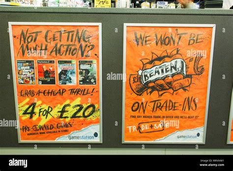 pre owned computer video games  sale stock photo alamy