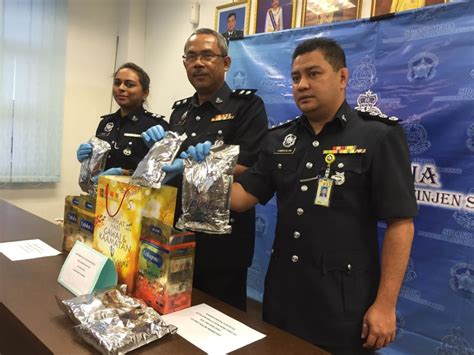 Sabah police arrest two men in 5kg syabu bust | Malay Mail