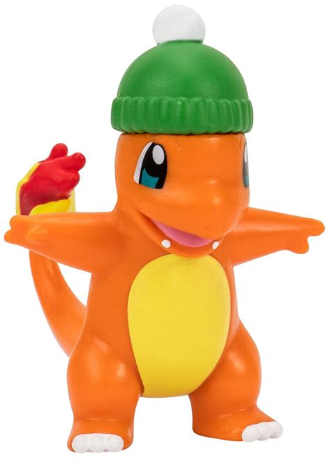 Buy Holiday Pikachu Charmander Battle Figure Pack At Mighty Ape Nz