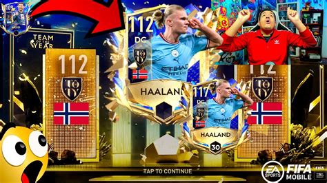 ME SALE ERLING HAALAND UTOTY En ESTE PACK OPENING DEL FIFA MOBILE