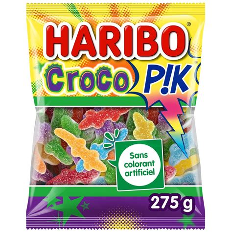 Bonbons Croco Pik HARIBO le sachet de 275 g à Prix Carrefour