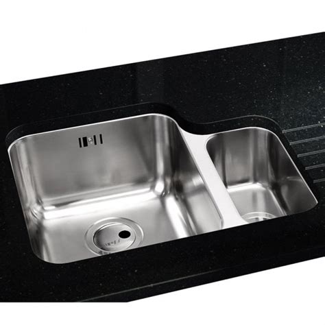 Abode Matrix R50 15 Bowl Brushed Stainless Steel Undermount Kitchen