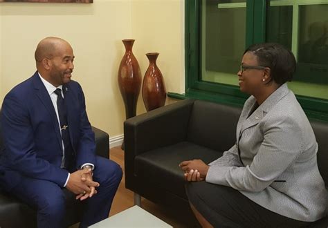 Prime Minister Romeo Marlin Receives Presentation On Integrity Bureau