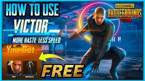 How To Use Victor In Pubg Mobile How To Get Victor In Pubg Youtube