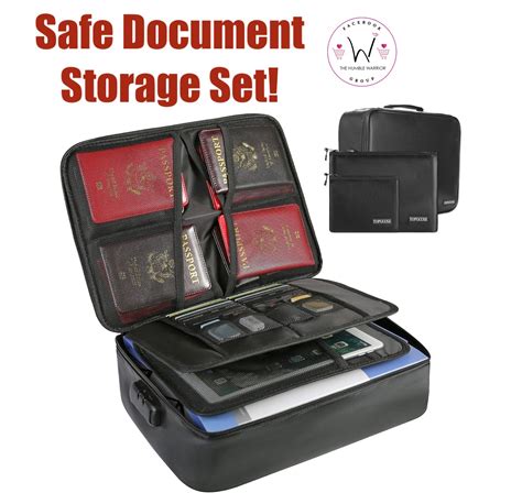 Fireproof Lockable Document Storage Home Of The Humble Warrior