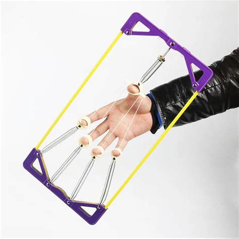 Finger Strength Trainer Strength Finger Hands Grip Fitness Guitar Piano Musculation Equipement ...