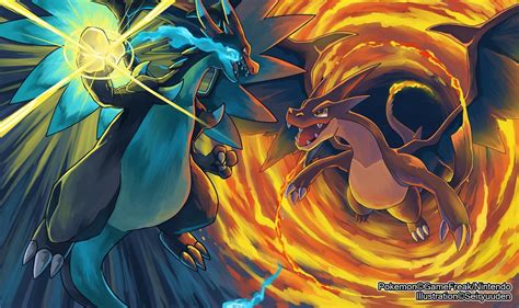 Charizard X Charizar Y Pokemon Charizard Pokemon Pokemon Backgrounds