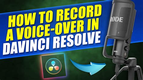 How To Record A Voiceover In Davinci Resolve 18