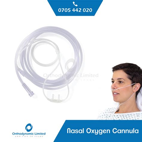 Nasal Oxygen Cannula - Orthodynamic Ltd - Call 0705442020