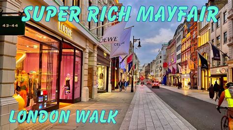 London Walk Best Luxury Window Shopping Tour Most Expensive