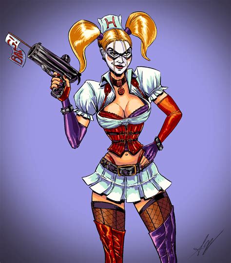 Sexy Harley Quinn Arkham